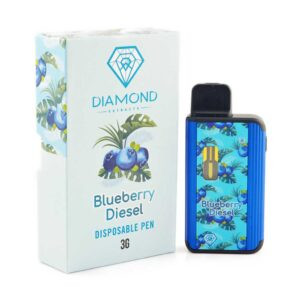 DIAMOND CONCENTRATES - BLUEBERRY DIESEL 3G DISPOSABLE