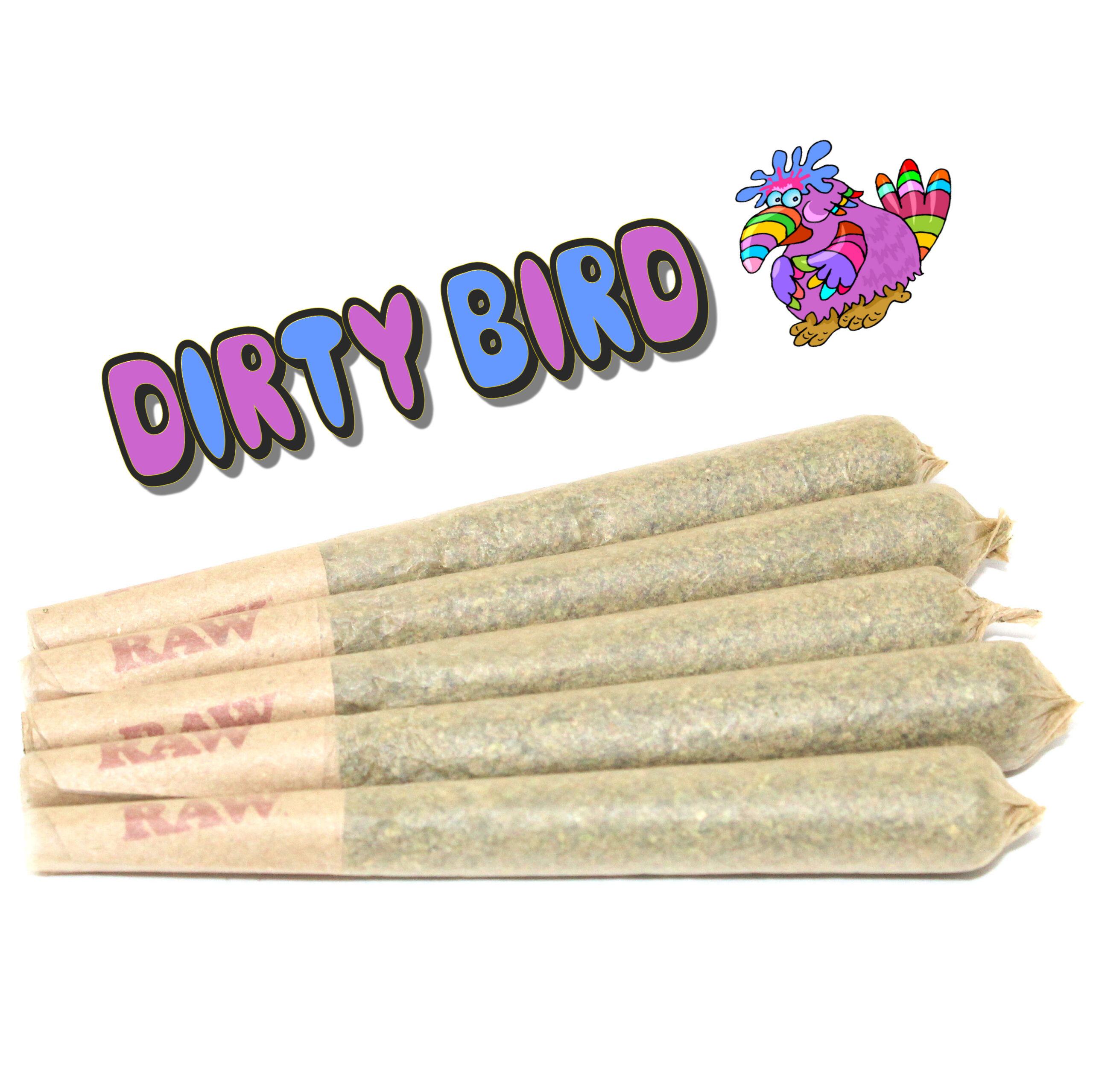 PRE-ROLLED JOINT - 'AAAA' DIRTY BIRD (1G)