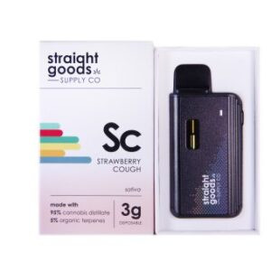 STRAIGHT GOODS - STRAWBERRY COUGH 3G DISPOSABLE