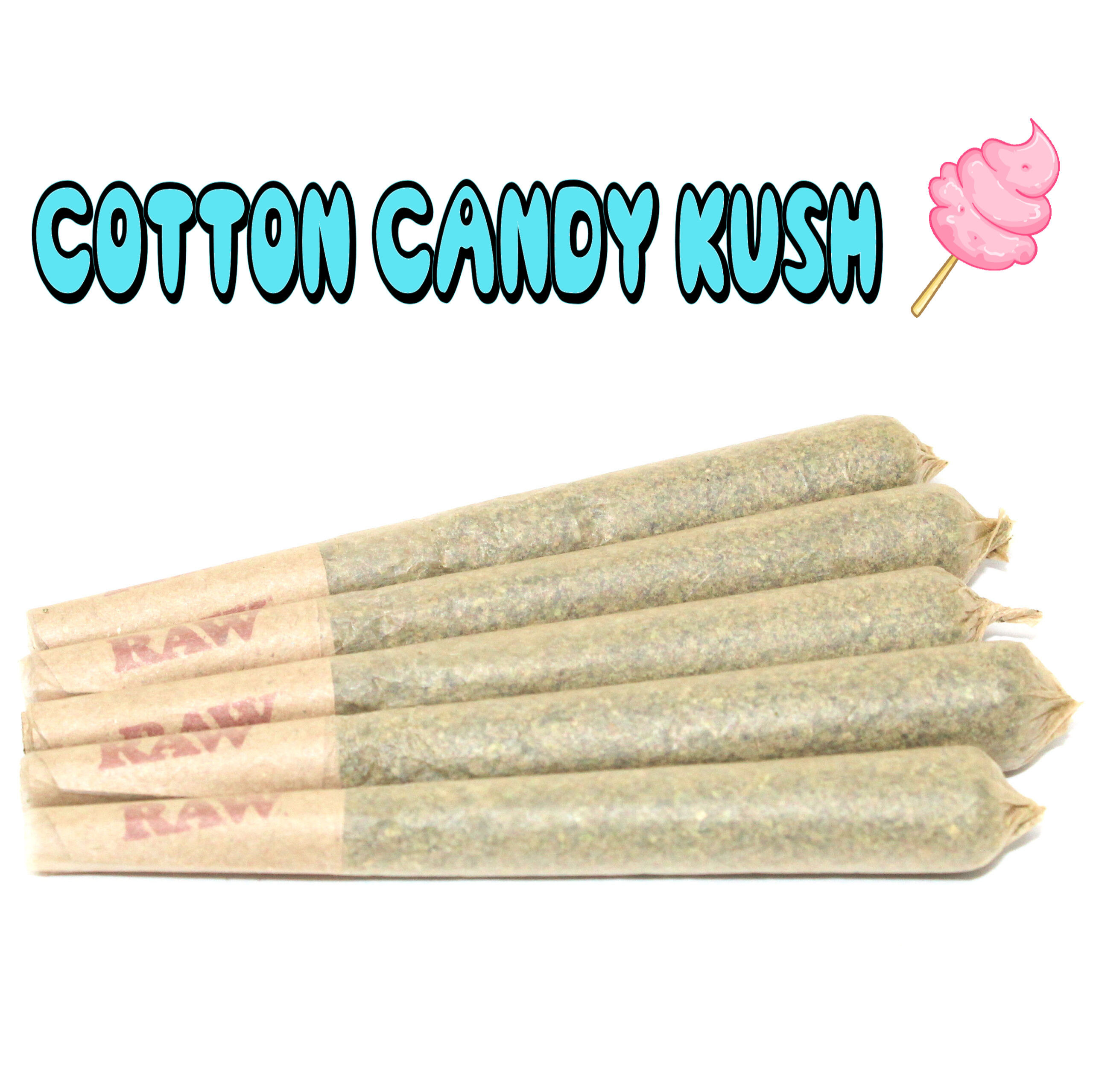 PRE-ROLLED JOINT - 'AAAA' COTTON CANDY KUSH (2G)