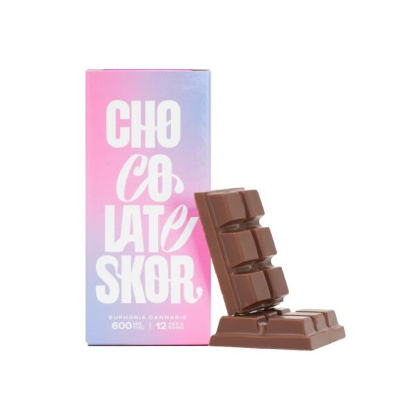 EUPHORIA - SKOR CHOCOLATE BAR (600MG)