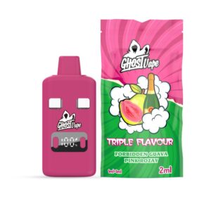 GHOST VAPE ~ FORBIDDEN GUAVA / PINK ROZAY ~ 2G