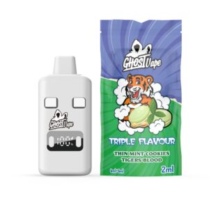 GHOST VAPE ~ THIN MINT COOKIES / TIGER BLOOD ~ 2G