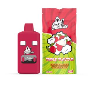 GHOST VAPE ~ LYCHEE DREAM / GALACTIC GAS ~ 2G