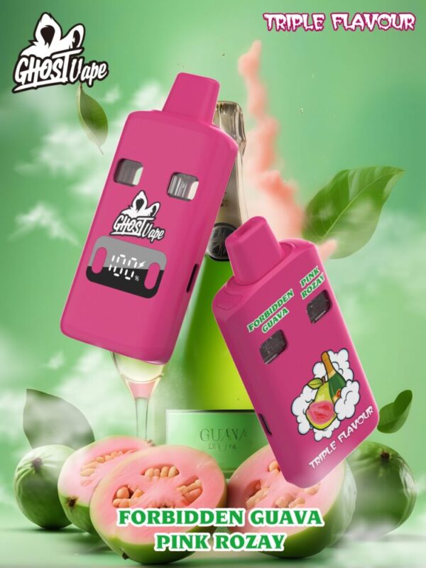 GHOST VAPE ~ FORBIDDEN GUAVA / PINK ROZAY ~ 2G