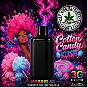 SO HIGH ~ DISPOSABLE ~ COTTON CANDY KUSH ~ 3ML