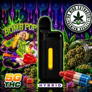 SO HIGH ~ DISPOSABLE ~ BOMB POP ~ 5ML