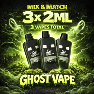 2ML GHOST VAPES BUNDLE