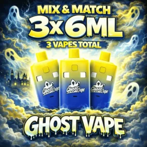6ML GHOST VAPES BUNDLE