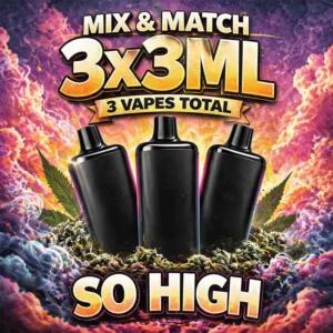 3ML SO HIGH VAPES BUNDLE