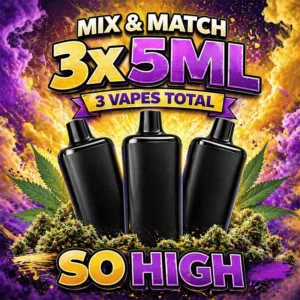 5ML SO HIGH VAPES BUNDLE