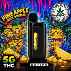 SO HIGH ~ DISPOSABLE ~ PINEAPPLE UPSIDE DOWN CAKE ~ 5ML