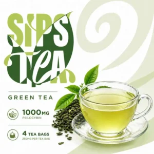 EUPHORIA PSYCHEDELICS ~ MUSHROOM GREEN TEA ~ 1000MG