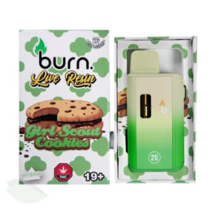 BURN ~ DISPOSABLE ~ GIRL SCOUT COOKIES ~ 2G RESIN