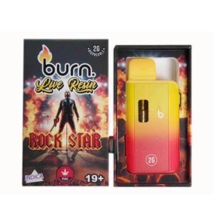 BURN ~ DISPOSABLE ~ ROCKSTAR ~ 2G RESIN